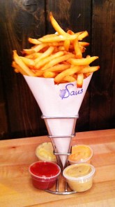 Fries at Saus