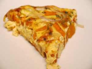 A Slice of Butternut Squash Frittata