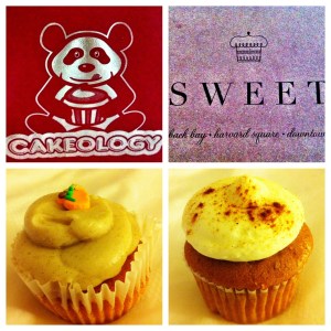 Cakeology's Pumpkin Spice vs. Sweet's Pumpkin Pie