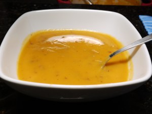 Butternut Squash and Bacon Chowder