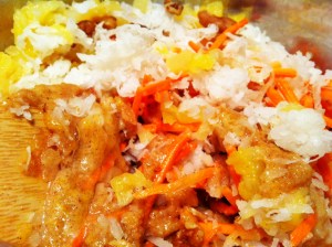 Carrot Cupcake Batter