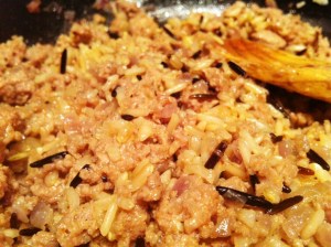 Ground Turkey Stuffing