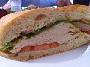 Black Pepper Turkey Melt
