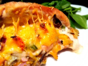 Rainbow-Stuffed Chicken