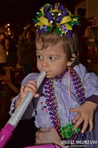 Averie Bug at Mardi Gras