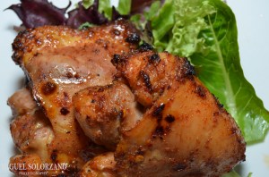 Honey-Lime Glazed Chicken Thighs