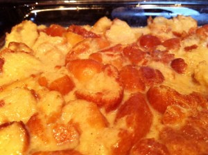 Key Lime Bread Pudding with Donut Holes Key Lime Bread Pudding with Donut Holes