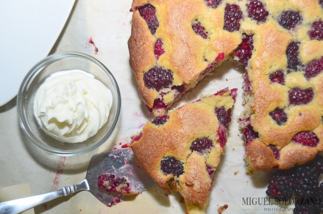 Blackberry Buttermilk Cake