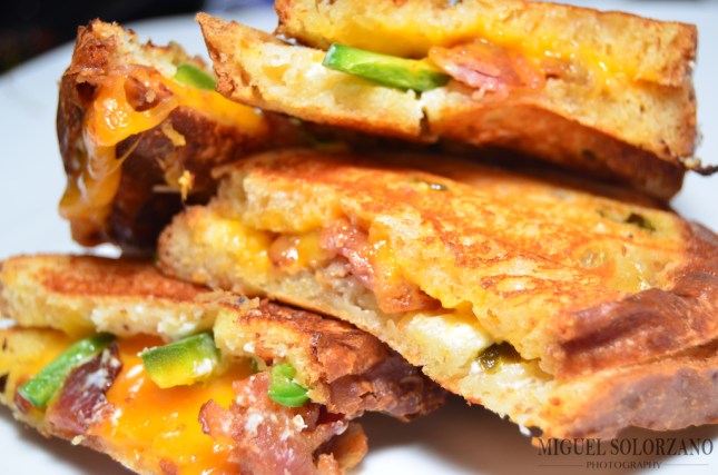 Jalapeño Popper Grilled Cheese Sandwiches