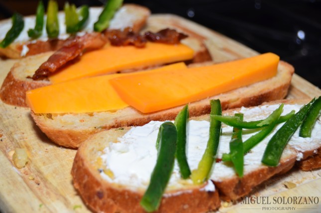 Jalapeño Popper Grilled Cheese Sandwiches